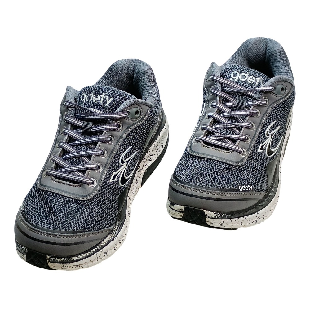 Gravity Defyer G-Defy Ion Gray Walking Shoes Womens 7 TB9024FGS-M Sneakers